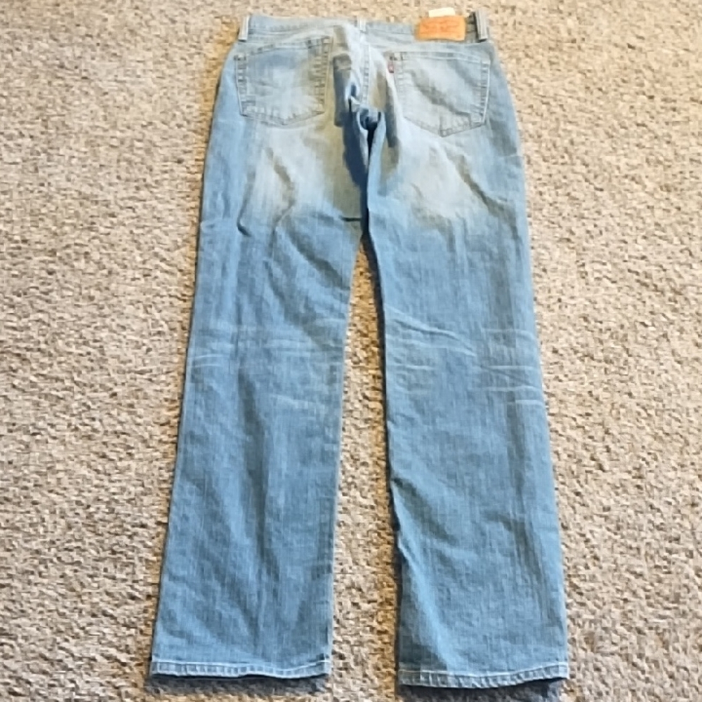 Levi's Light Blue Straight Jeans